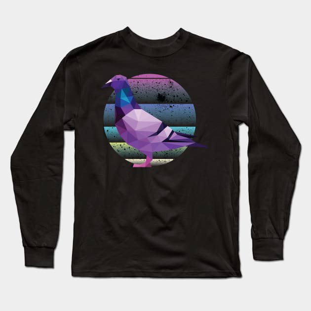 Pigeon Long Sleeve T-Shirt by mutarek